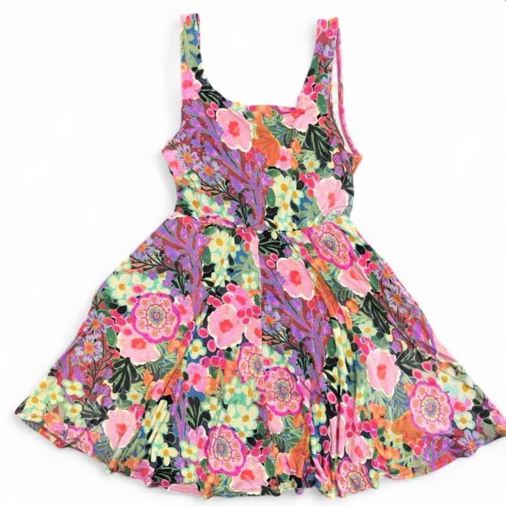 NWT Natural Life Opal Buttersoft Ballet Dress Size Small Floral A-Line Stretch - Picture 3 of 10